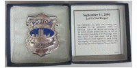 Sept 11th Commemorative Police Badge