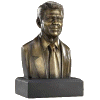 [Ronald Reagan Bust Sculpture]