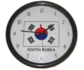[South Korea Wall Clock]