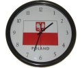 [Poland Flag Wall Clock]