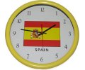 [Spain Flag Wall Clock]