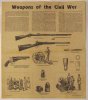 [Civil War Weapons Parchment Document]