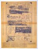 [Gettysburg Battlefield Map Parchment Document]