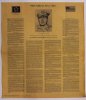 ['Old Soldiers Never Die' Parchment Document]