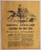 [Pony Express Parchment Document]