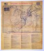[Revolutionary War Battlefield Map Parchment Document]