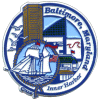 [Baltimore Inner Harbor Round Magnet]