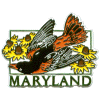 [Maryland Bird/Flower Magnet]