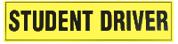 Student Driver Magnets