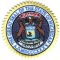 Michigan state seal patch