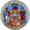 Wisconsin state seal patch