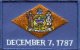 Delaware flag patch