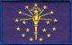 Indiana flag patch