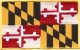 Maryland flag patch