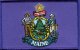 Maine flag patch