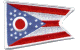 Ohio flag patch