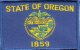 Oregon flag patch