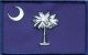 South Carolina flag patch