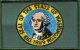 Washington flag patch