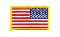 Reverse U.S. Flag Patch