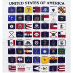 State Flags Design No. 2 Tee Shirt