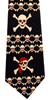 Pirate Skulls Neck Tie