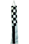 Racing Checkered Windsock