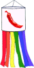 Chili Pepper Windsock