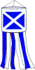 Scotland St. Andrew's Cross Windsock