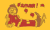 Autumn Scarecrow flag