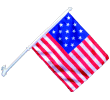 15 Star Fort McHenry U.S. Car Flag