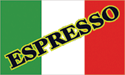 [Economy Lightweight Polyester Espresso Flag]