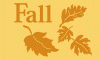 Fall flag