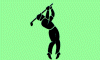 Golfing flag