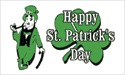 [Happy St. Patrick's Day Old Flag]