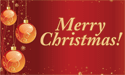 [Merry Christmas Ornaments Flag]