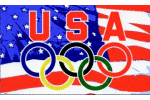 Olympic American 3x5' Flag