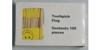 [Smiley Face Toothpick Flags]