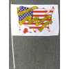 Welcome Home stick flag