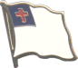 [Christian Flag Pin]