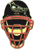Orioles Catcher's Mask pin