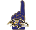 Ravens Numba One Pin