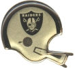 Raiders Helmet Pin