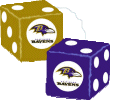 [Ravens Fuzzy Dice]