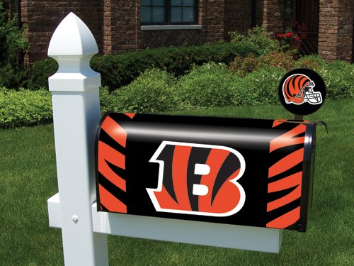 Cincinnati Bengals Flag Mailbox