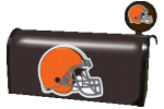 [Cleveland Browns Mailbox Cover]