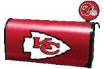 [Kansas City Chiefs Mailbox Cover]