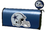 [Dallas Cowboys Mailbox Cover]