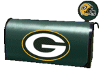 [Green Bay Packers Mailbox Cover]