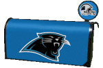 [Carolina Panthers Mailbox Cover]